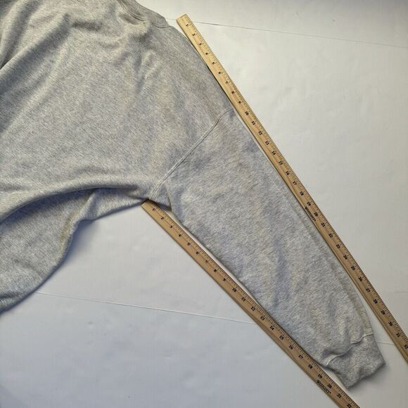 Vintage 90s Glidan Heavyweight Sweatshirt American Bald Eagle Large Grey EUC - Picture 8 of 8